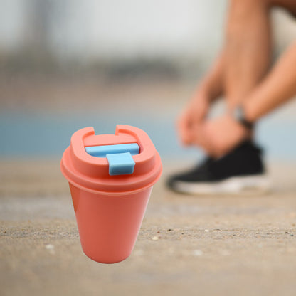 Wall Water Coffee Cup For Home Outdoor Works Appreciation And Motivation Portable Plastic Coffee Cup For Travel Home Office Gift For Travel Lovers