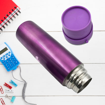 Stainless Steel Water Bottle Leak Proof Rust Proof Hot  Cold Drinks Gym Sipper Bpa Free Food Grade Quality Steel Fridge Bottle For Office  Gym  School (500 Ml Approx)