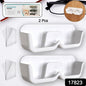 Wall Mount Sunglass Organizer Simple Space Saving Glasses Storage Box Eyewear Stand Holder For Showcase Bedroom Apartment With 2 Pc Double Sided Adhesive Sticker (2 Pcs Set)