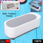Ultrasonic Jewllery Cleaner Ultrasonic Cleaning Machine Portable Jewellery Cleaning Mchine For Jewellery Ring Silver Retainer Glasses Watches Coins High Frequency Vibration Machine (Battery Not Included)