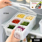 Fridge Storage Boxes Freezer Storage Containers Container For Kitchen Storage Set Storage In Kitchen Vegetable Storage Draining Crisper Refrigerator Food Box (1 Pc)