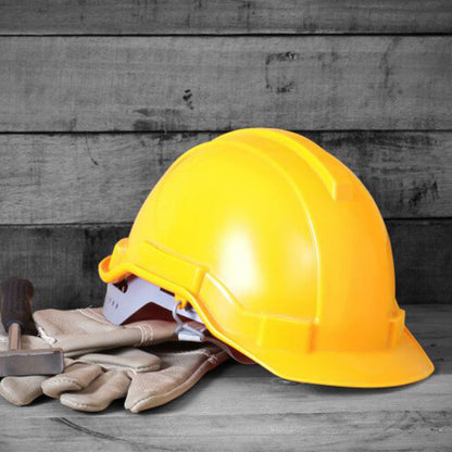 Yellow Plastic Hard Hat Construction Cap (1pc Only)
