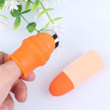 Vegetable Thumb Cutter And Tool 5pc Set With Effective Sharp Cutting Blade System