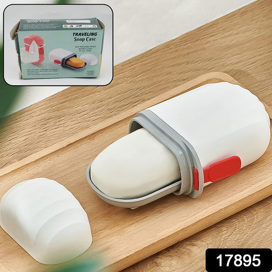 Stylish And Practical Soap Holder For Travel Soap Box With Secure Seal And Non Leak Design Stylish Soap Box For Home Bathroom Hiking Travel Campingcapsule Soap Box (1 Pc)