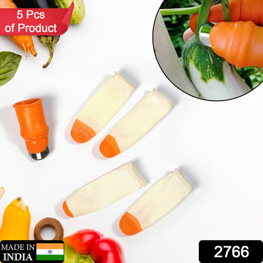 Vegetable Thumb Cutter And Tool 5pc Set With Effective Sharp Cutting Blade System