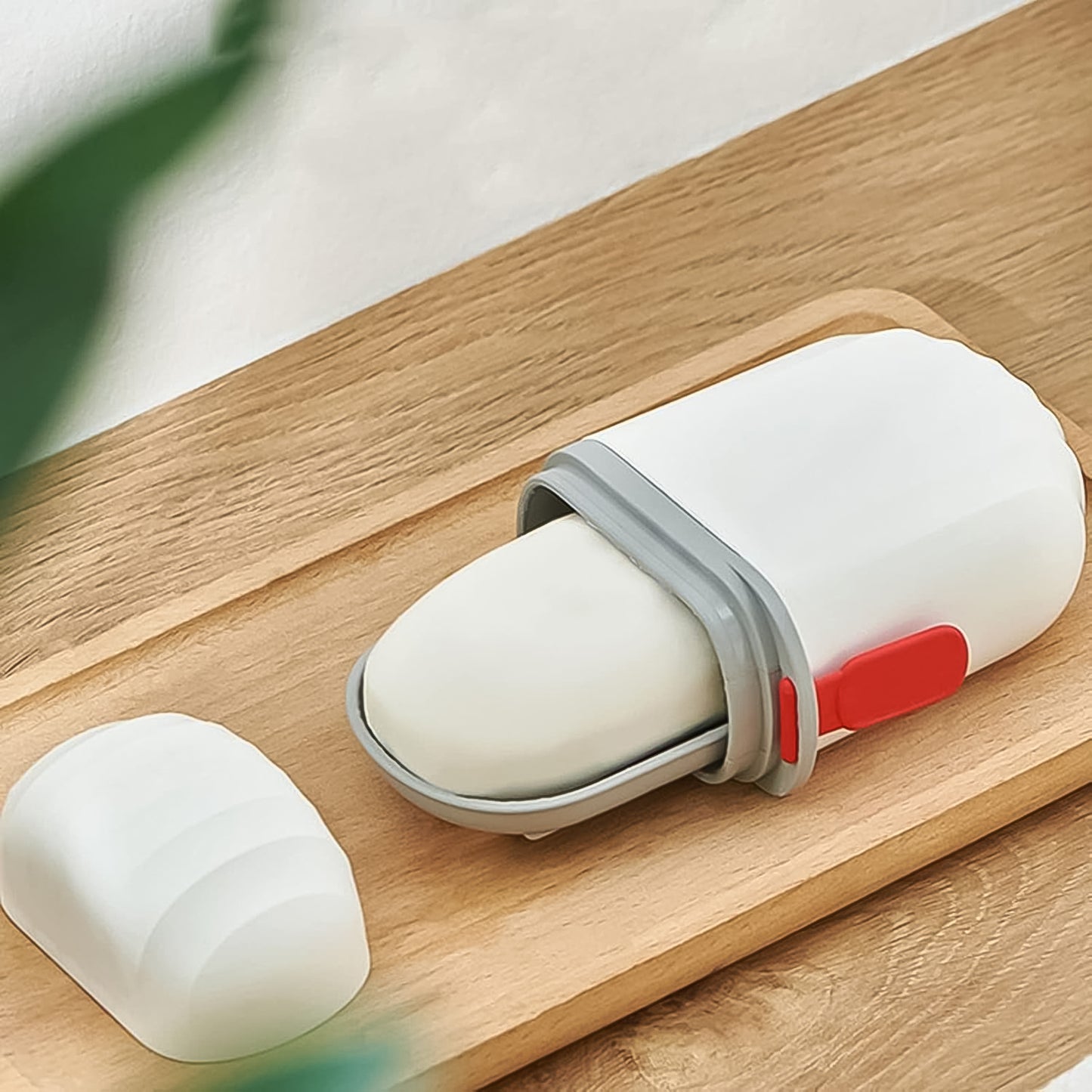 Stylish And Practical Soap Holder For Travel Soap Box With Secure Seal And Non Leak Design Stylish Soap Box For Home Bathroom Hiking Travel Campingcapsule Soap Box (1 Pc)