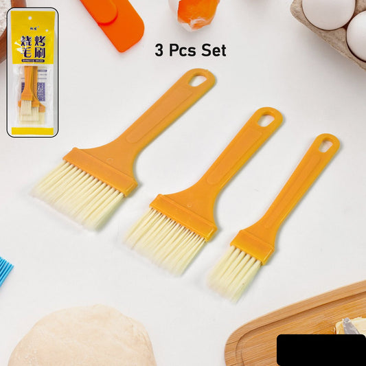 Multifunction Basting Brush Barbecue Brush For Cooking Pastry Brush Baking (3 Pcs Set)