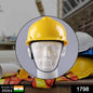 Yellow Plastic Hard Hat Construction Cap (1pc Only)