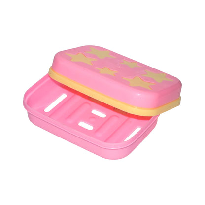 Star Shaped Self Design Soap Case Holder For Bathroom