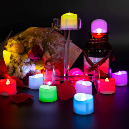 1pc Festival Decorative - Led Tealight Candles  Battery Operated Candle Ideal For Party.