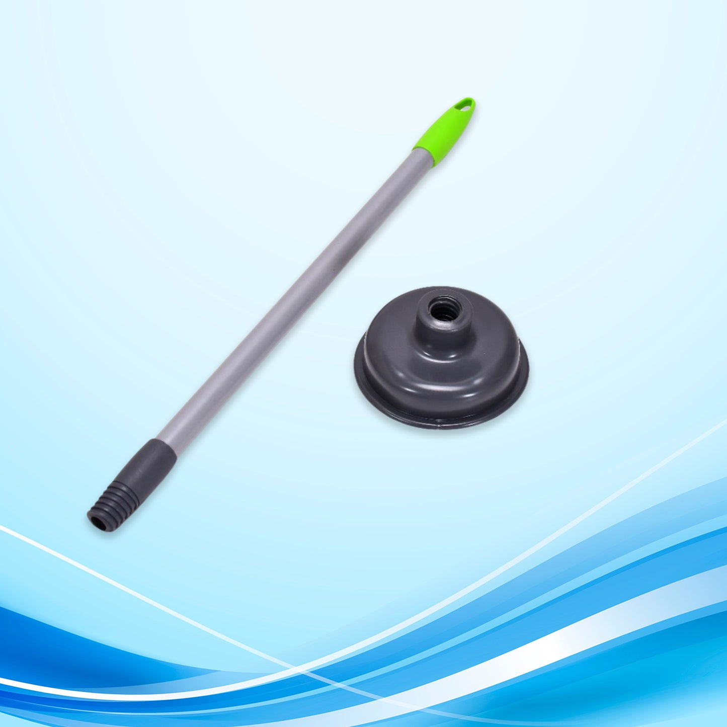 Toilet Plunger - For Clogs In Toilet Bowls And Sinks In Homes Commercial And Industrial Buildings.