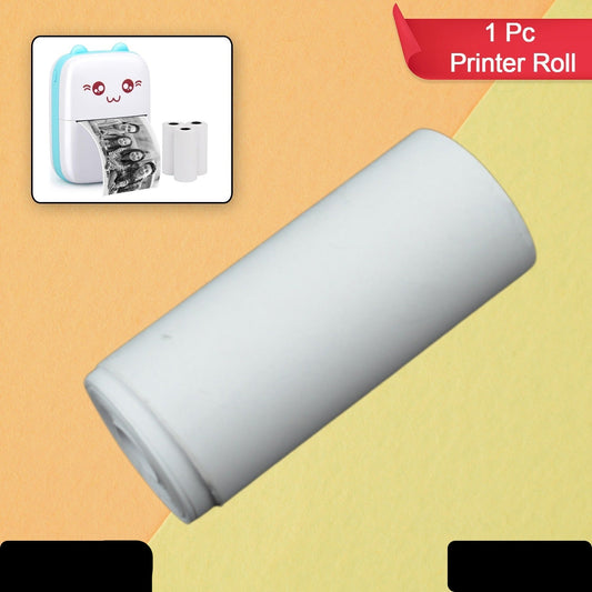 Small Thermal Printer Paper Printing Paper Roll Aging Resistant Fast Color Rendering Portable Clear Printing For Travel (1 Pc  Printing Paper Roll )