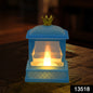 Acrylic Battery Operated Mini Square Led Lantern (1pc)