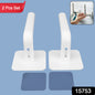 Multipurpose Shelf Organizer Hanging Storage Rack (2 Pc Set With 2 Adhesive Hook)