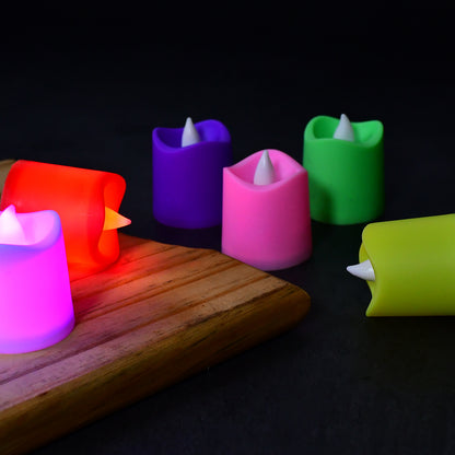 1pc Festival Decorative - Led Tealight Candles  Battery Operated Candle Ideal For Party.