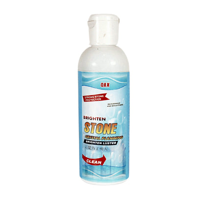 Stone Stain Remover Cleaner Stone Crystal Plating Agent Marble Stone Cleaner Polishes Crystal Plating For Kitchen Patio Backyard Marble Cleaner And Polish (75 Ml Approx  1 Pc)