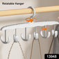 Tank Top Hanger 12-hook Space Saving Hanger Capacity Rotatable Wood Space Saving Hanger Closet Organizers And Storage For Dorm  Apartment For Tank Top